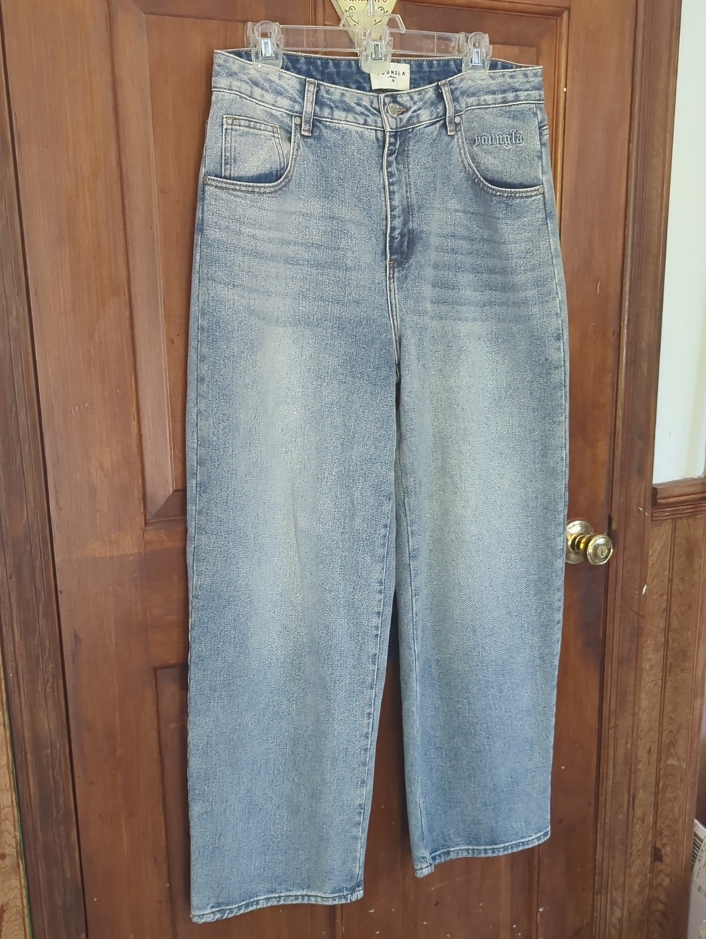 YoungLA Light Blue Denim Jeans Size Medium
